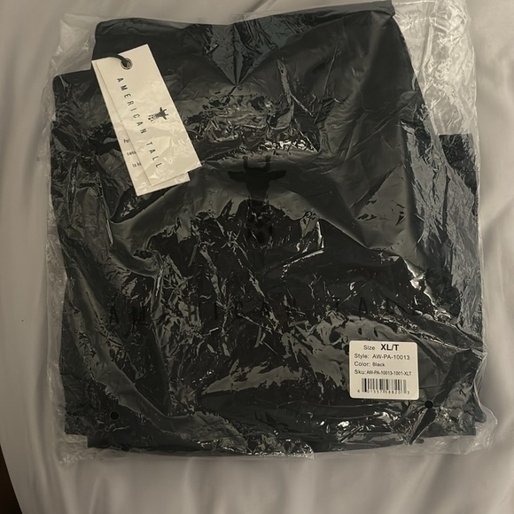 BALANCE WIDE-LEG PANTS FOR TALL WOMEN IN BLACK - Picture 4 of 4